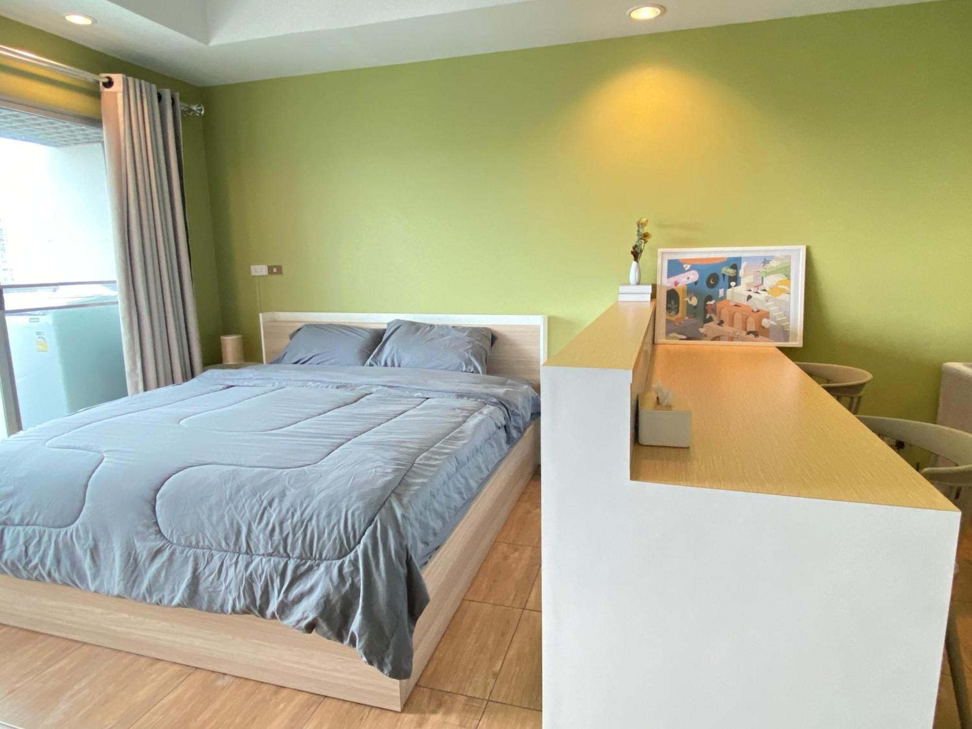 Baan Nonzee Condo Kingsize Bed Big Room In Sathorn Bangkok Exteriér fotografie